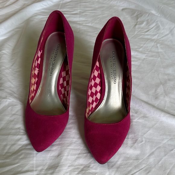 Christian Siriano for Payless Fuchsia Heels - Picture 1 of 5